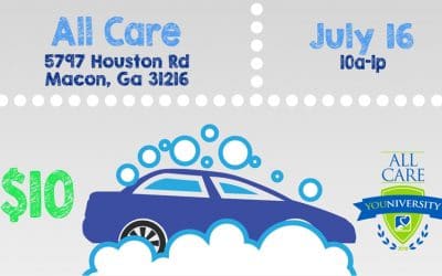 Car Wash Fundraiser Hosted by All Care YOUniversity