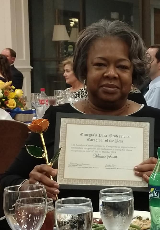 Mamie Smith Wins Georgia Paraprofessional of the Year